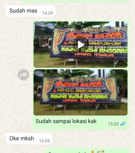 Pengiriman Papan Bunga Jamika Bojongloa Kaler